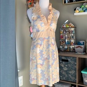 Forever21 sleeveless, low-v neck dress